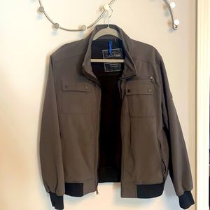 Calvin Klein Bomber Style Jacket - Grey